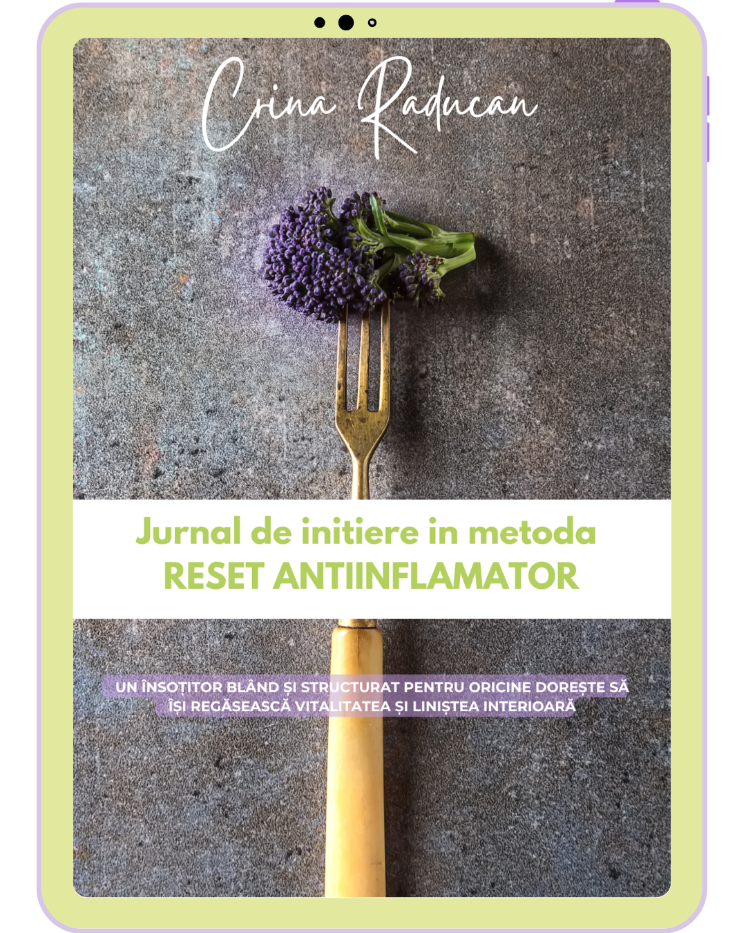 Jurnal de Inițiere RESET ANTIINFLAMATOR